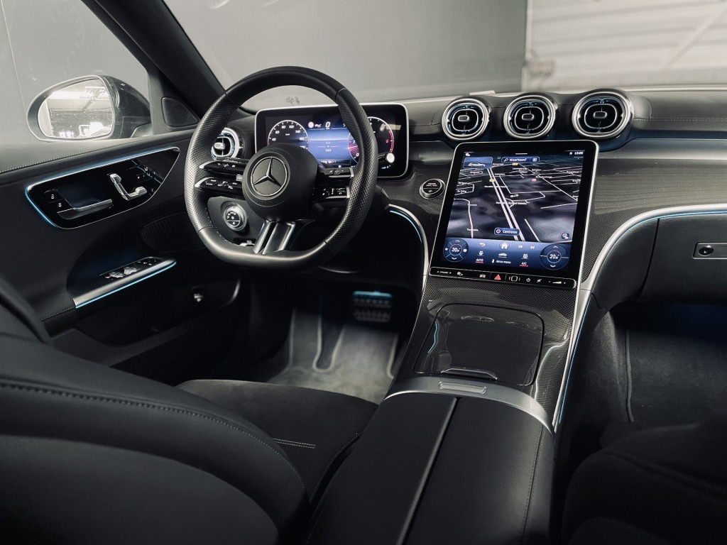 MERCEDES-BENZ-C-KLASSE-Estate C220 AMG/elec stoelen/360camera/premium pakket