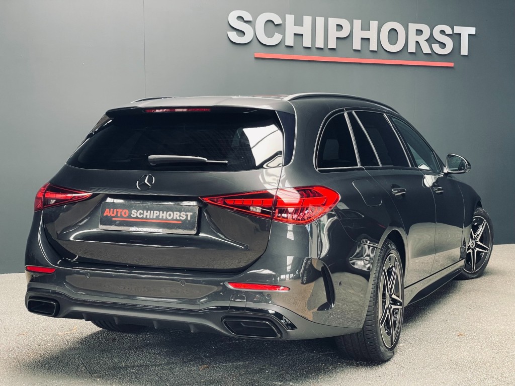 MERCEDES-BENZ-C-KLASSE-Estate C220 AMG/elec stoelen/360camera/premium pakket