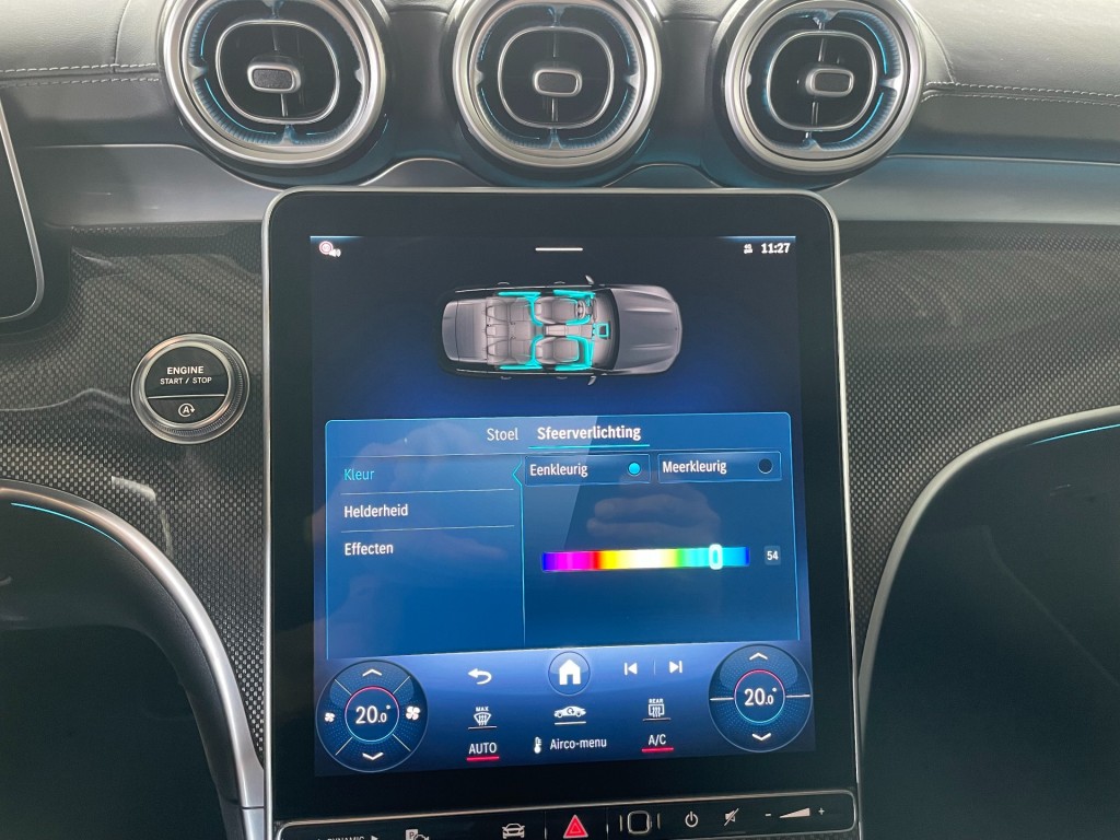 MERCEDES-BENZ-C-KLASSE-Estate C220 AMG/elec stoelen/360camera/premium pakket