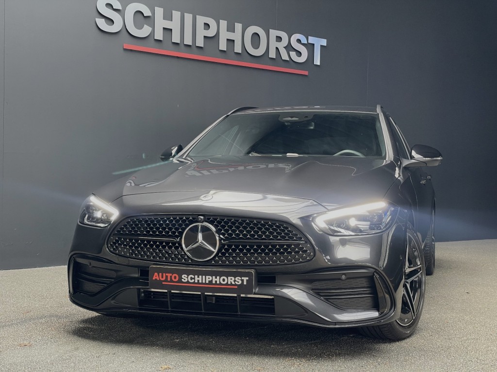 MERCEDES-BENZ-C-KLASSE-Estate C220 AMG/elec stoelen/360camera/premium pakket