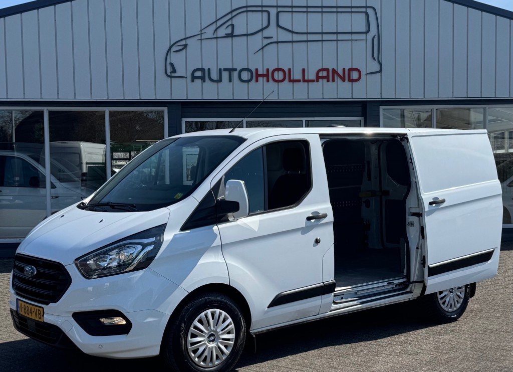 FORD-TRANSIT CUSTOM-2.0 TDCI 96KW 131PK AUTOMAAT EURO 6 AIRCO/ CRUISE CONTROL/ DUBBE
