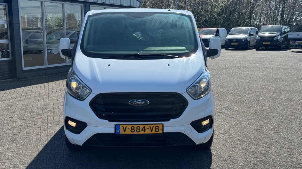 FORD-TRANSIT CUSTOM-2.0 TDCI 96KW 131PK AUTOMAAT EURO 6 AIRCO/ CRUISE CONTROL/ DUBBE