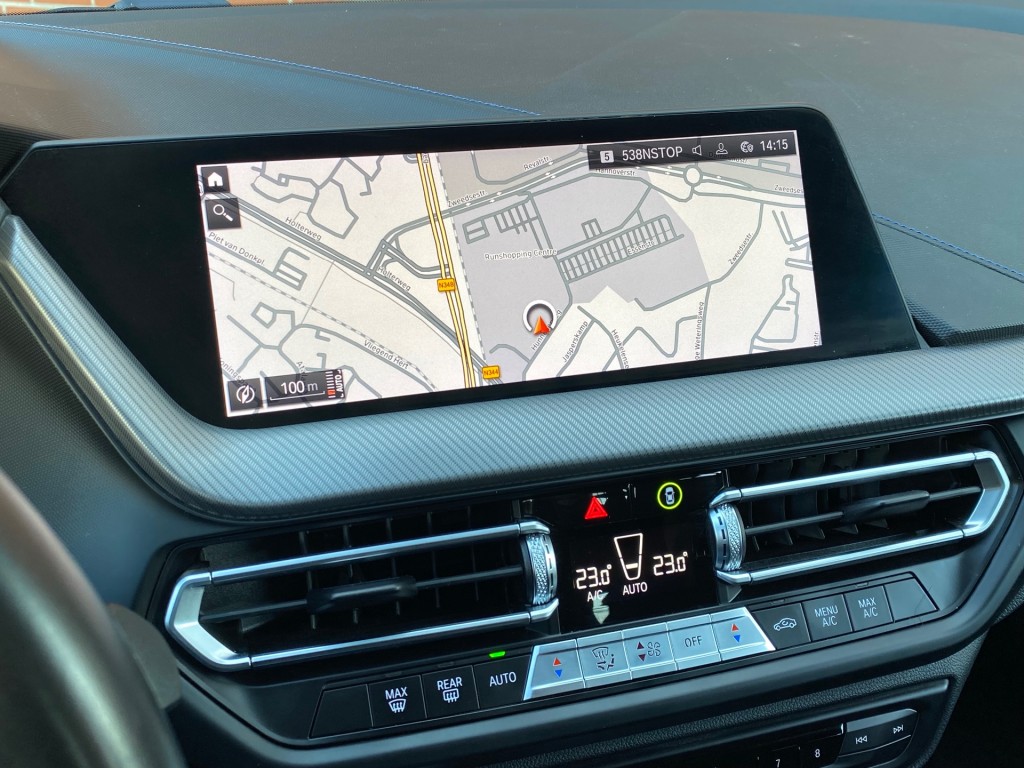 BMW-1-SERIE-118I EXECUTIVE ED. M-SPORTPAKKET NAV CRUISE CARPLAY CAMERA AMBIA