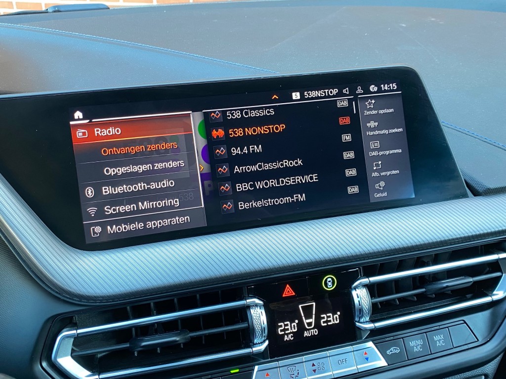 BMW-1-SERIE-118I EXECUTIVE ED. M-SPORTPAKKET NAV CRUISE CARPLAY CAMERA AMBIA