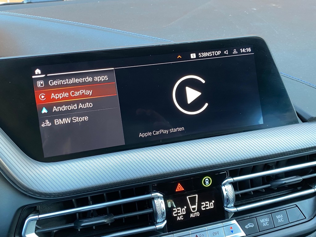 BMW-1-SERIE-118I EXECUTIVE ED. M-SPORTPAKKET NAV CRUISE CARPLAY CAMERA AMBIA