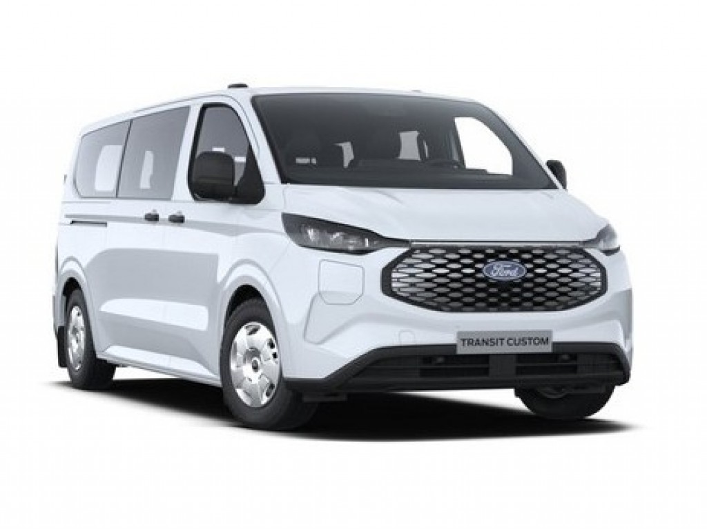 FORD-TRANSIT CUSTOM-Kombi 9 pers. Vol. elektr. 65 kWh . 340 L2H1 100kW Trend
