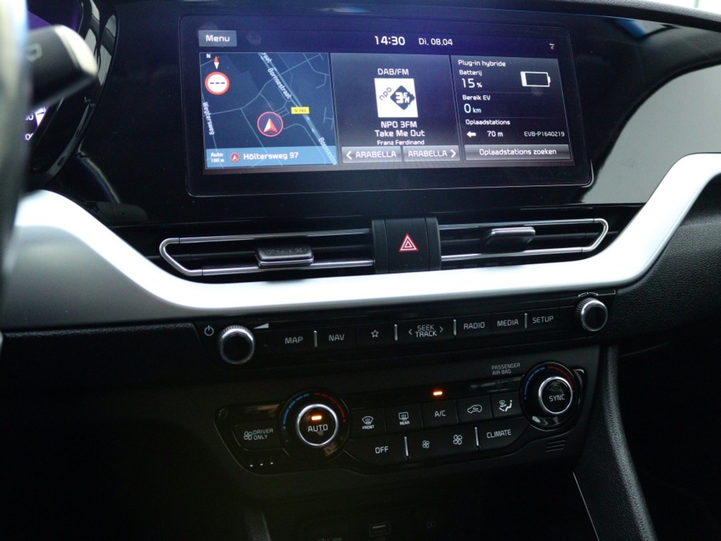 KIA-NIRO-1.6 GDi PHEV DynPL Dodehoek detectie Stuur/Stoel Verwarming