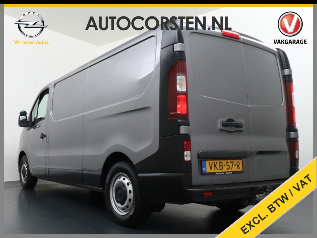 RENAULT-TRAFIC-2.0dCi 146pk AUT-6 Camera Trekhaak Pdc Airco L2H1 Cruise Control Elektr.Spiegels+Verwarmd DAB Bluetooth Led Betonplex vloer Lat