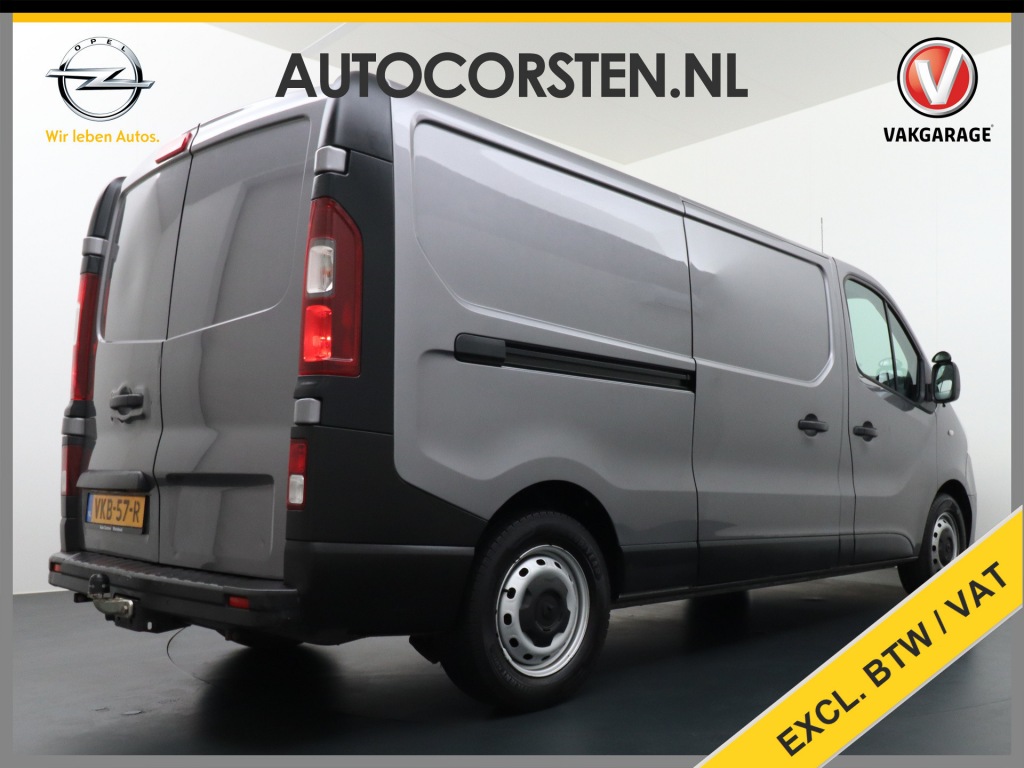 RENAULT-TRAFIC-2.0dCi 146pk AUT-6 Camera Trekhaak Pdc Airco L2H1 Cruise Control Elektr.Spiegels+Verwarmd DAB Bluetooth Led Betonplex vloer Lat